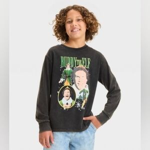 New Buddy the Elf  Kids Long Sleeve Shirt